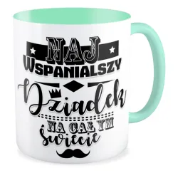 Kubek miętowy dla DZIADKA Najwspanialszy na całym świecie